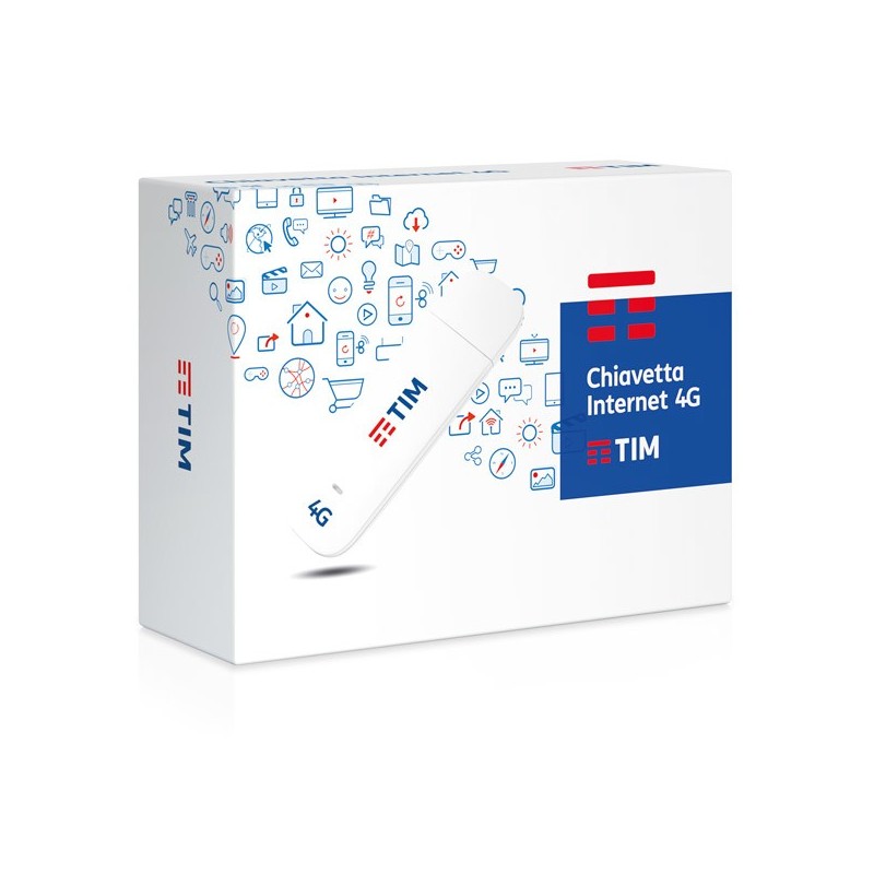 TIM Chiavetta Internet 4G Cellular network modem