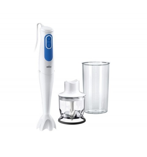 Braun MQ 3020 Pasta 0,35 L Batidora de vaso 700 W Azul, Blanco