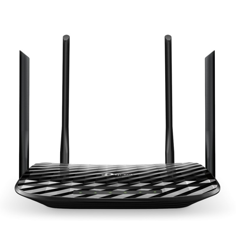 TP-LINK AC1200 router wireless Gigabit Ethernet Dual-band (2.4 GHz 5 GHz) Nero