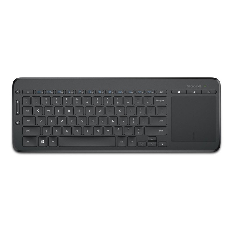 Microsoft All-in-One Media Keyboard clavier RF sans fil Anglais Noir