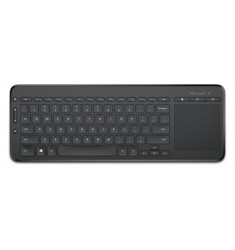 Microsoft All-in-One Media Keyboard Tastatur RF Wireless Englisch Schwarz