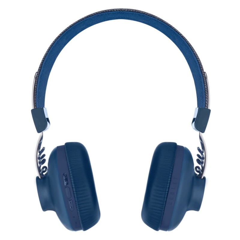 The House Of Marley Positive Vibration 2 Wireless Kopfhörer Verkabelt & Kabellos Kopfband Anrufe Musik Mikro-USB Bluetooth Blau