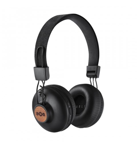 The House Of Marley Positive Vibration 2 Wireless Casque Avec fil &sans fil Arceau Appels Musique Micro-USB Bluetooth Noir