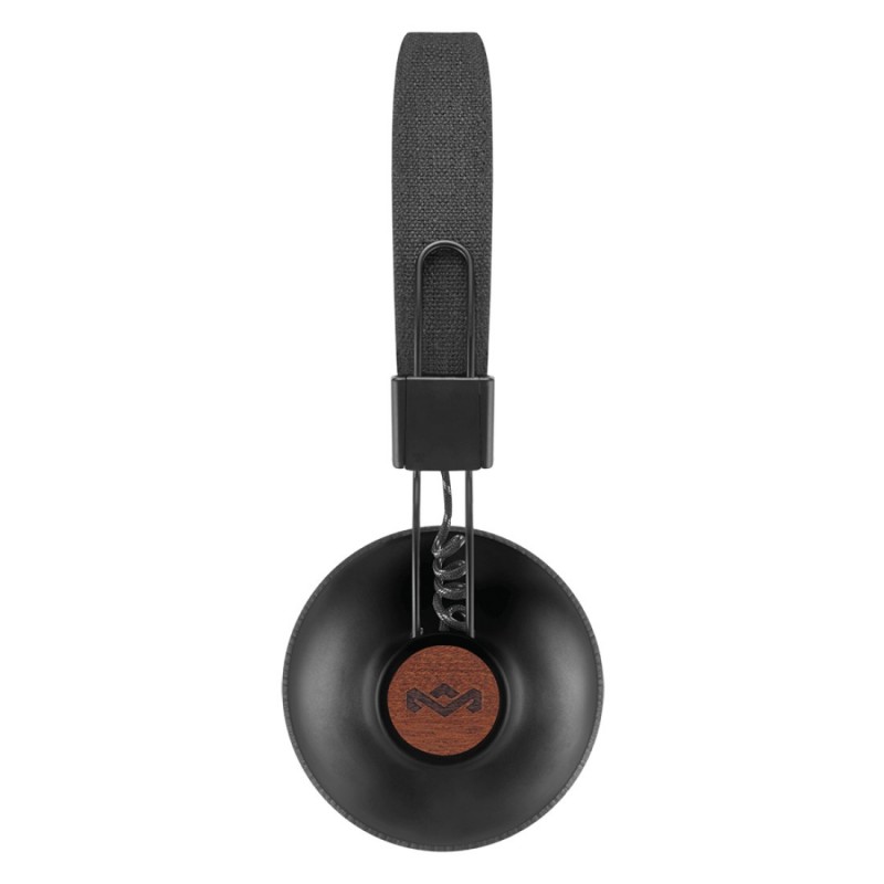 The House Of Marley Positive Vibration 2 Wireless Casque Avec fil &sans fil Arceau Appels Musique Micro-USB Bluetooth Noir