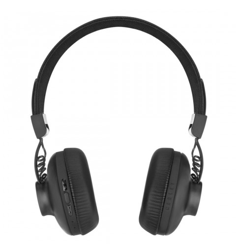 The House Of Marley Positive Vibration 2 Wireless Casque Avec fil &sans fil Arceau Appels Musique Micro-USB Bluetooth Noir