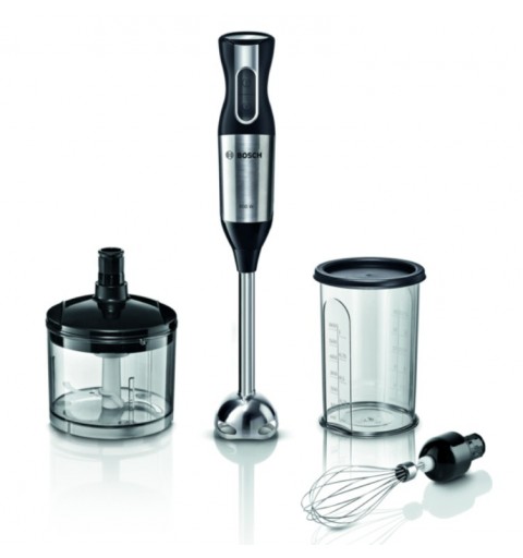 Bosch ErgoMixx MS6CM4150 blender Mélangeur par immersion 800 W Noir, Acier inoxydable