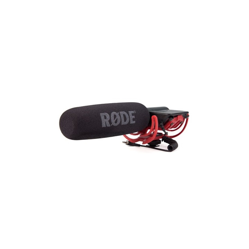 RØDE VideoMic Rycote Negro Micrófono para cámara digital