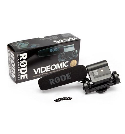 RØDE VideoMic Rycote Black Digital camera microphone