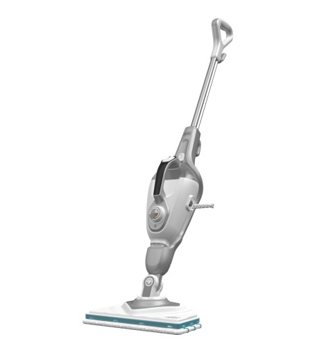 Black & Decker BHSM168D steam cleaner Upright steam cleaner 0.5 L 1600 W Silver, White