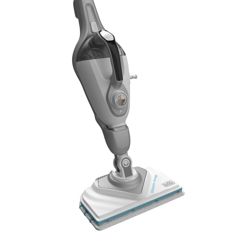 Black & Decker BHSM168D steam cleaner Upright steam cleaner 0.5 L 1600 W Silver, White