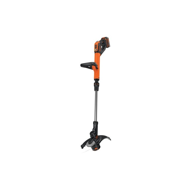 Black & Decker STC1840EPC brush cutter string trimmer 30 cm Battery Black, Orange