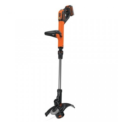 Black & Decker STC1840EPC brush cutter string trimmer 30 cm Battery Black, Orange