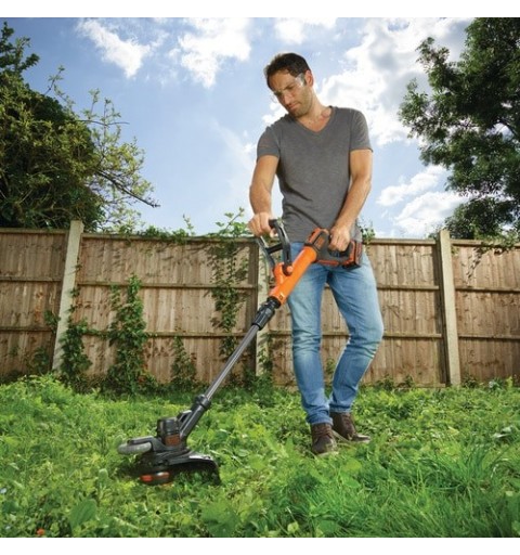 Black & Decker STC1840EPC brush cutter string trimmer 30 cm Battery Black, Orange