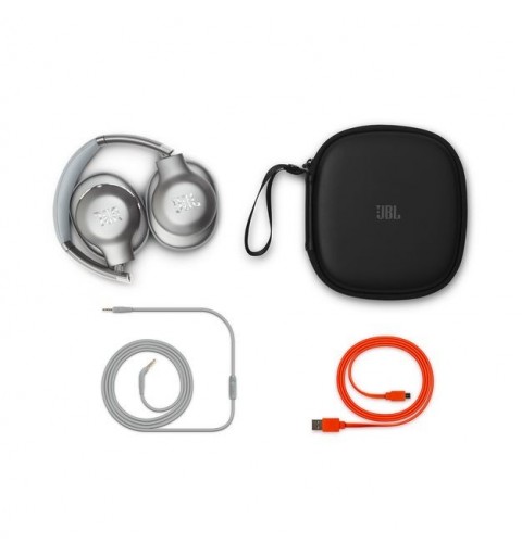 JBL EVEREST 710GA Auricolare Con cavo e senza cavo A Padiglione Musica e Chiamate Bluetooth Argento
