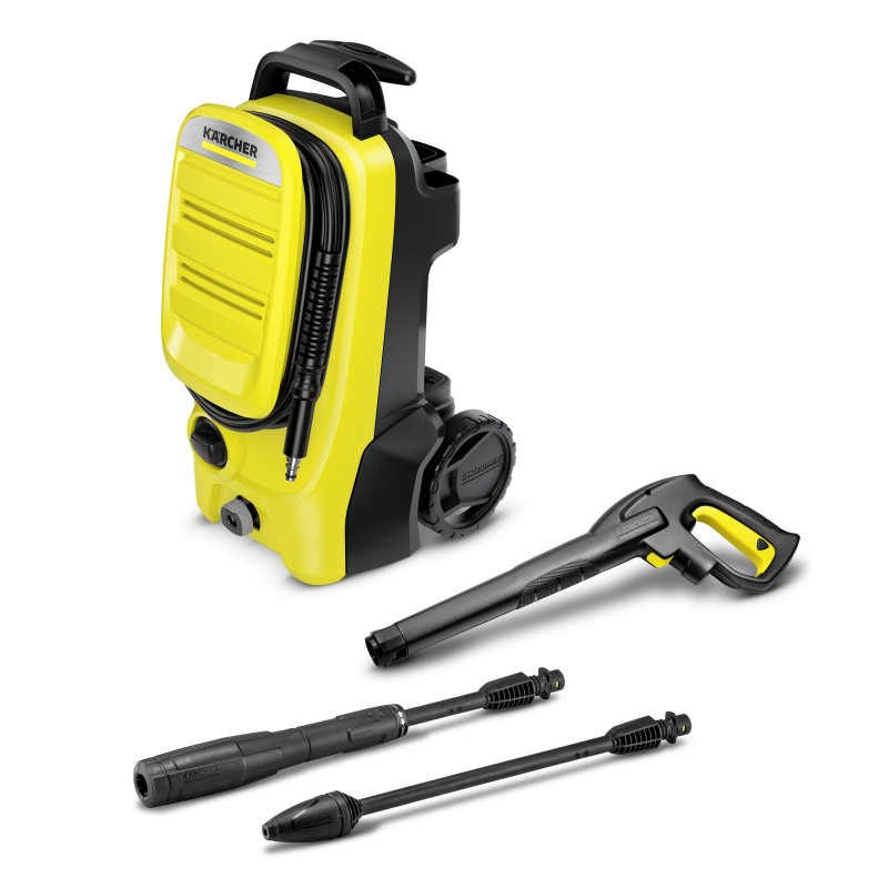 Kärcher K 4 pressure washer Compact Electric 420 l h 1800 W Black, Yellow