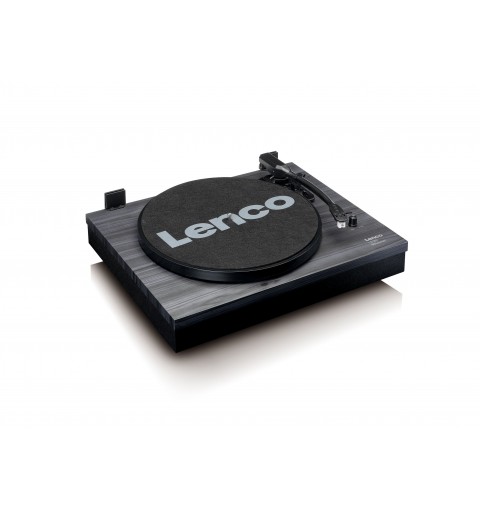 Lenco LS-300 Audio-Plattenspieler mit Riemenantrieb Schwarz