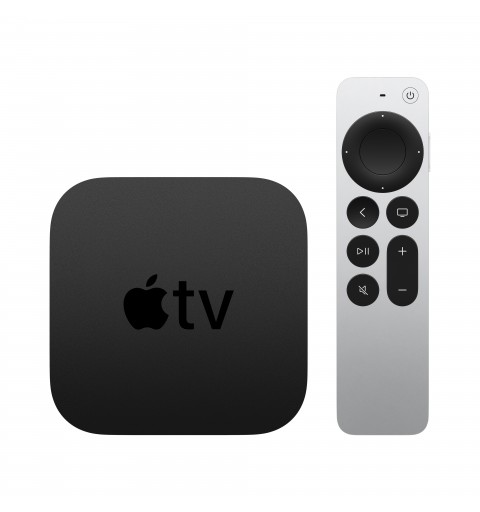 Apple TV 4K Black, Silver 4K Ultra HD 64 GB Wi-Fi Ethernet LAN