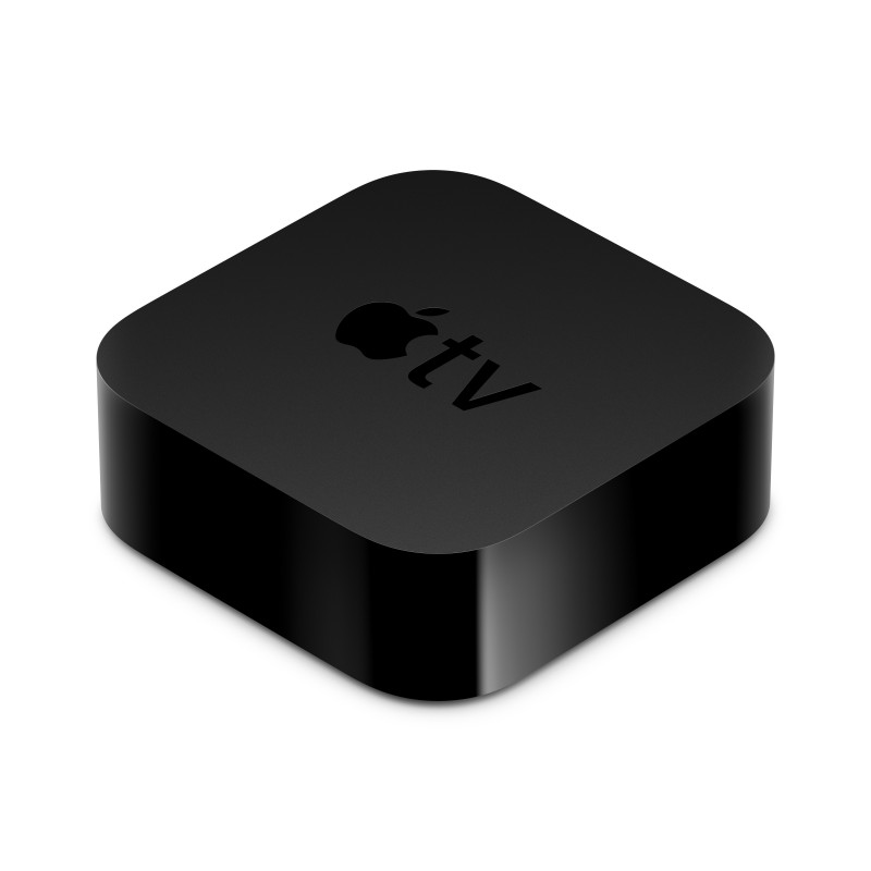 Apple TV 4K Schwarz, Silber 4K Ultra HD 64 GB WLAN Eingebauter Ethernet-Anschluss