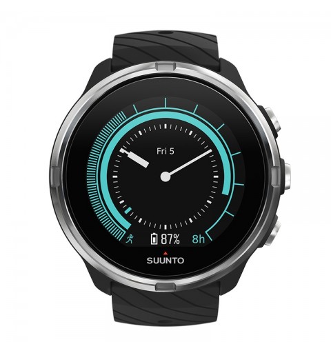 Suunto 9 5 cm (1.97") Matriz de puntos Negro, Plata GPS (satélite)