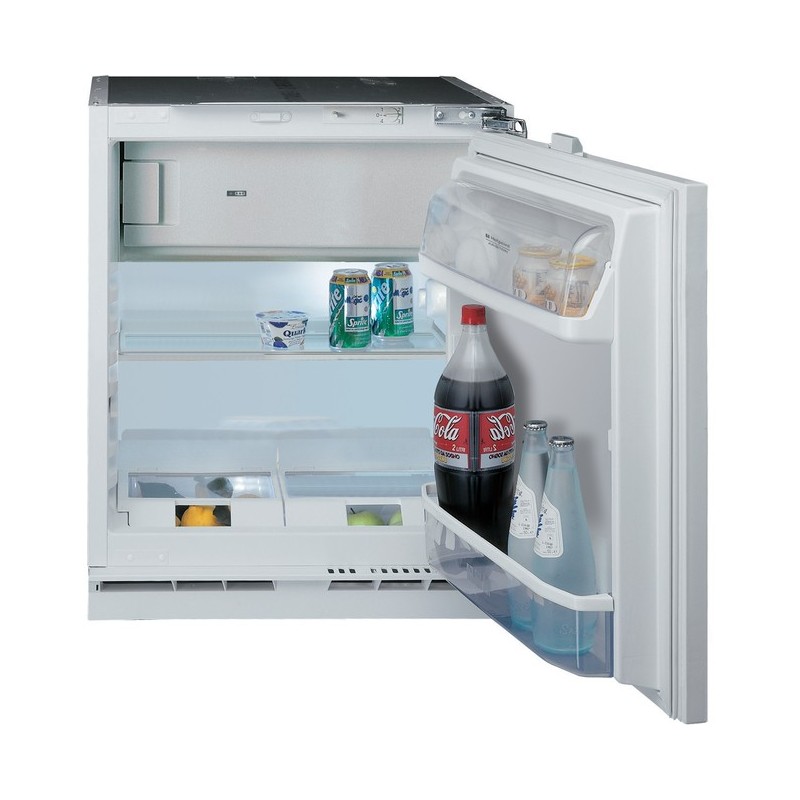 Hotpoint BTSZ 1632 HA 1 Kühlschrank mit Gefrierfach Integriert 126 l F Edelstahl