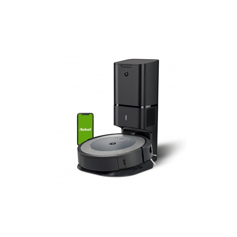 iRobot Roomba i3+ aspirapolvere robot Sacchetto per la polvere Nero, Grigio