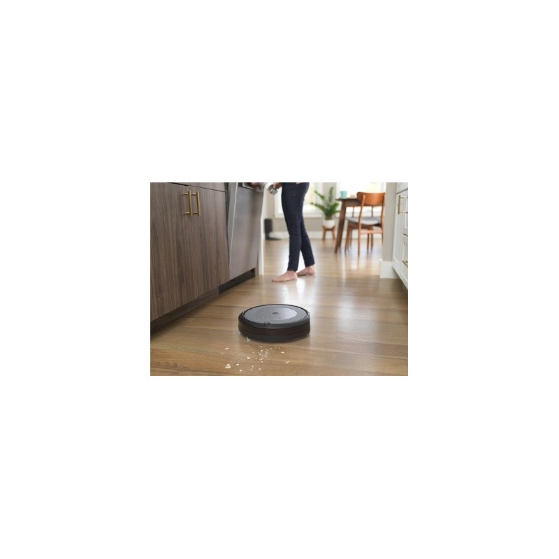 iRobot Roomba i3+ aspiradora robotizada Bolsa para el polvo Negro, Gris