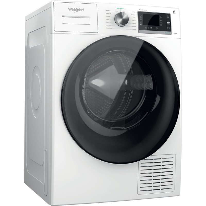 Whirlpool W6 D94WB IT asciugatrice Libera installazione Caricamento frontale 9 kg A+++ Bianco