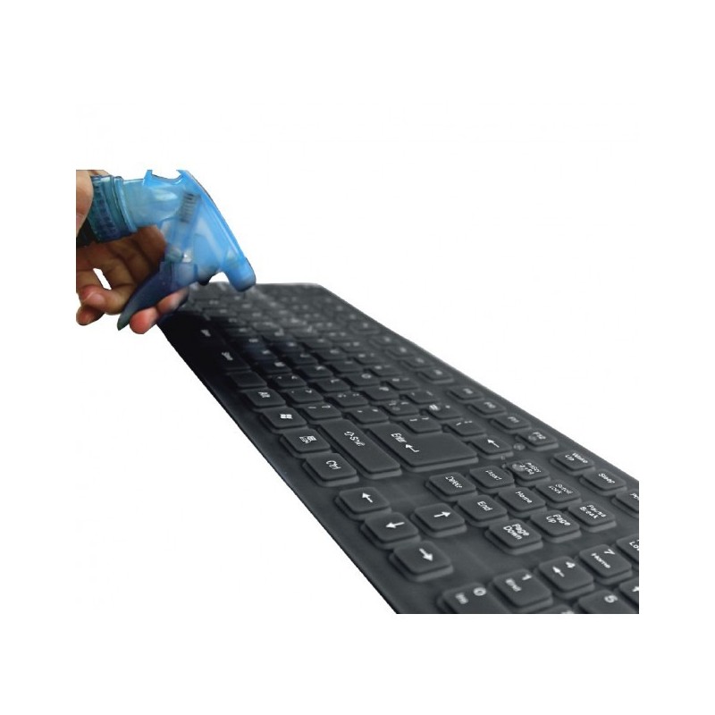 Techly Flexible Silicone Keyboard IP67 IDATA KB-R109L