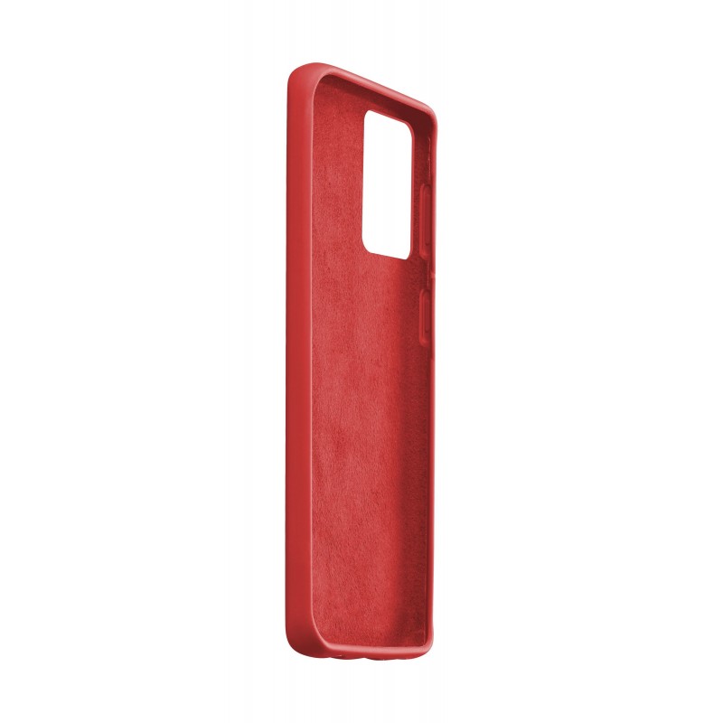 Cellularline Sensation - Galaxy A52 5G 4G Soft-touch silicone case with built-in Microban® antibacterial technology Red