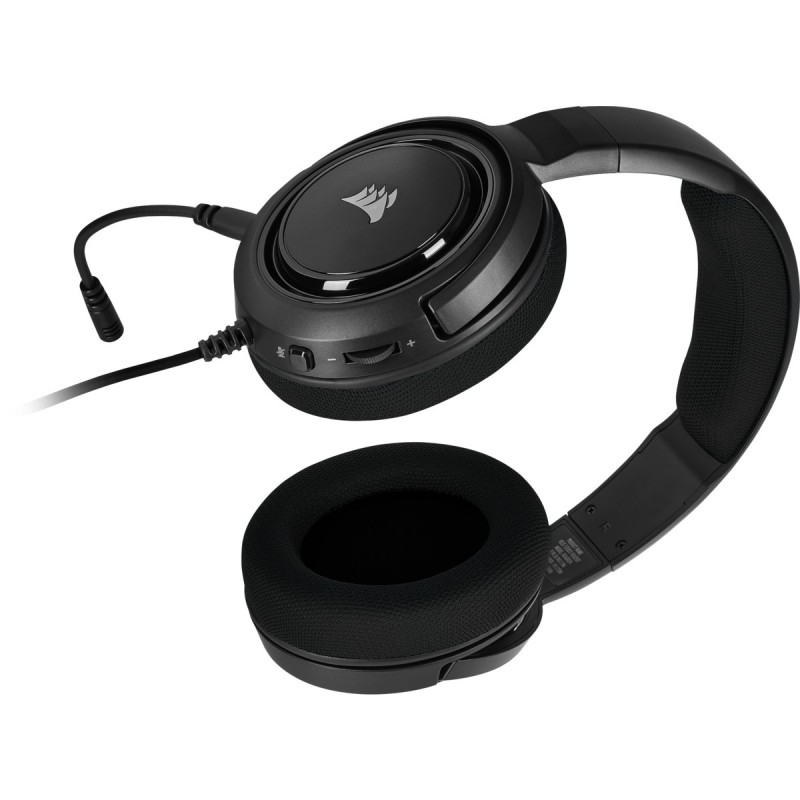 Corsair HS35 Auriculares Alámbrico Diadema Juego Carbono