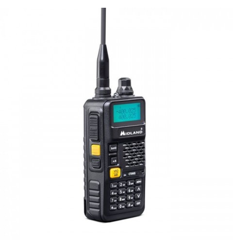 Midland CT590 S Funksprechgerät 128 Kanäle VHF 114 - 146 UHF 430 - 440 Schwarz