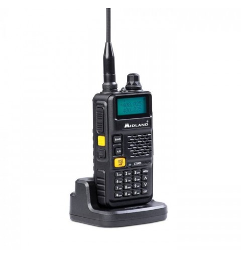 Midland CT590 S ricetrasmittente 128 canali VHF 114 - 146 UHF 430 - 440 Nero