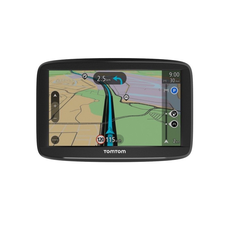 TomTom Start 52 navigateur Portable Fixe 12,7 cm (5") LCD Écran tactile 209 g Noir