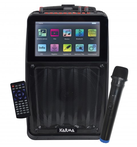 Karma Italiana VISION 8 Public Address (PA) system Trolley Public Address (PA) system 30 W Black