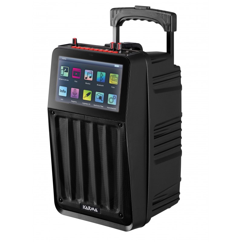 Karma Italiana VISION 8 Public Address (PA) system Trolley Public Address (PA) system 30 W Black