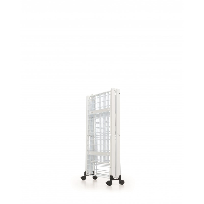 Foppapedretti SuperGulliver Floor-standing rack Aluminium, Black, White