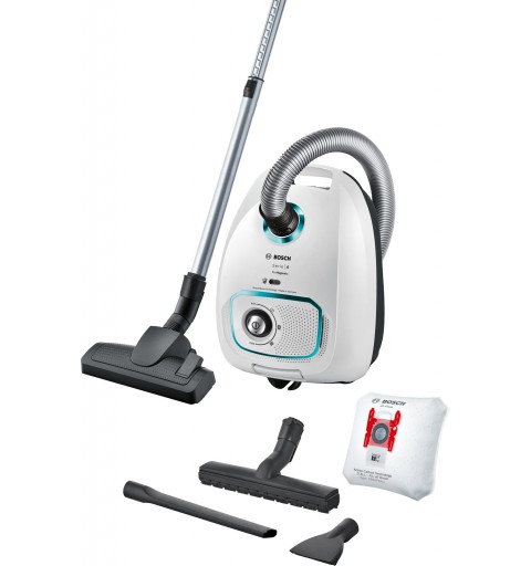 Bosch Serie 4 BGBS4HYG1 aspirapolvere a traino A cilindro Secco 600 W Sacchetto per la polvere