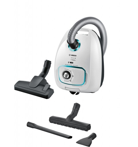 Bosch Serie 4 BGBS4HYG1 aspirapolvere a traino A cilindro Secco 600 W Sacchetto per la polvere