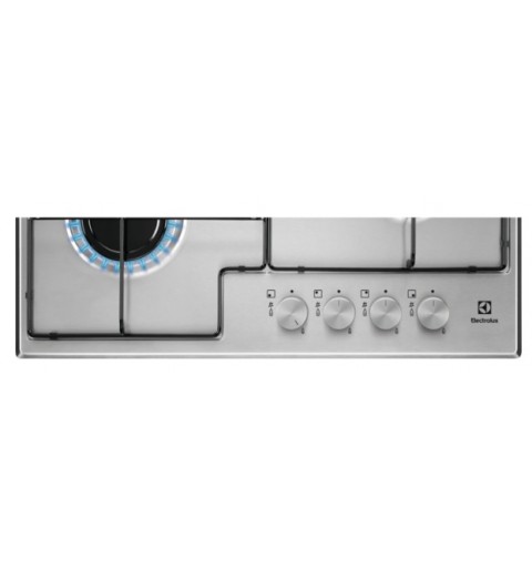 Electrolux EGS6424X Acciaio inossidabile Da incasso 59.5 cm Gas 4 Fornello(i)