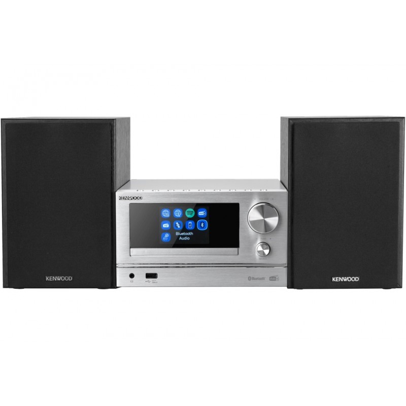 Kenwood M-7000S Home-Audio-Minisystem 30 W Silber