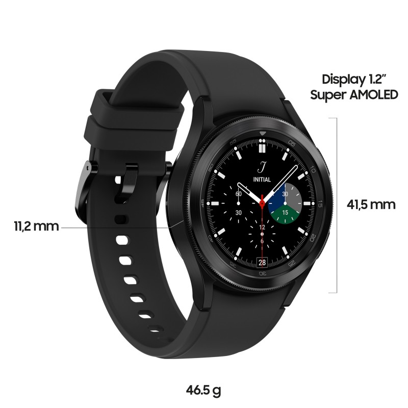 Samsung Galaxy Watch 4 Classic 42mm 3,05 cm (1.2") SAMOLED Negro GPS (satélite)