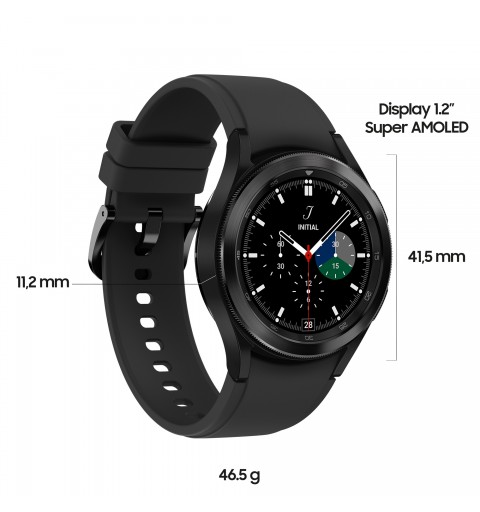 Samsung Galaxy Watch 4 Classic 42mm 3,05 cm (1.2") SAMOLED Negro GPS (satélite)