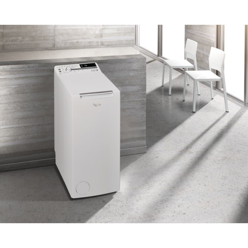 Whirlpool ZEN TDLR 65242BS IT N machine à laver Charge par dessus 6,5 kg 1200 tr min C Blanc