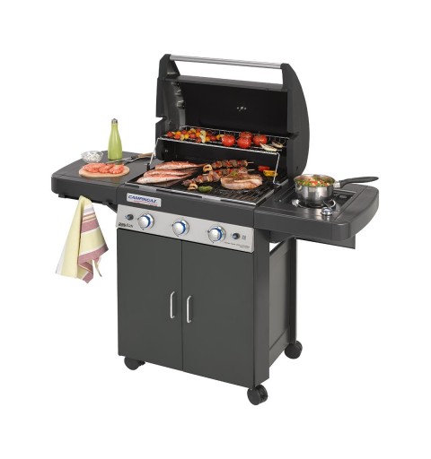 Campingaz 3 Series Classic LS Plus D DualGas Barbecue Gas Black, White 11900 W