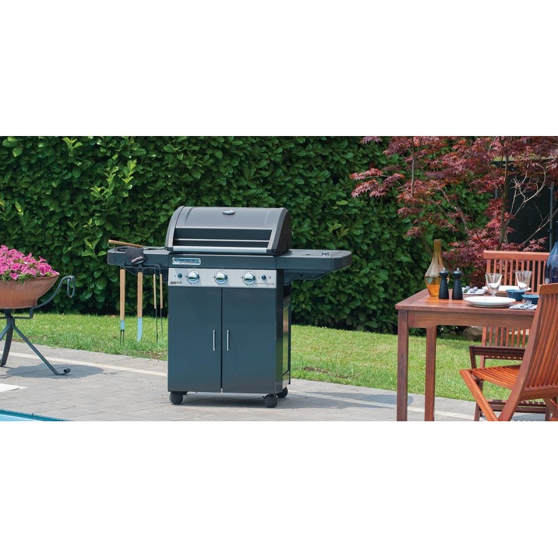 Campingaz 3 Series Classic LS Plus D DualGas Grill Gas Schwarz, Weiß 11900 W