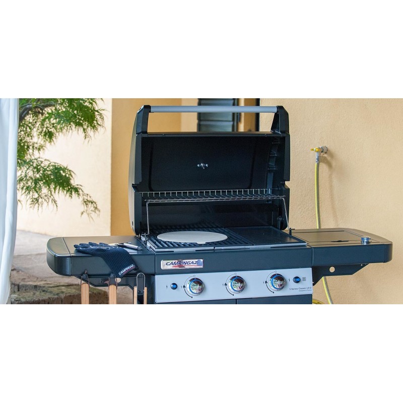 Campingaz 3 Series Classic LS Plus D DualGas Barbecue Gas Black, White 11900 W