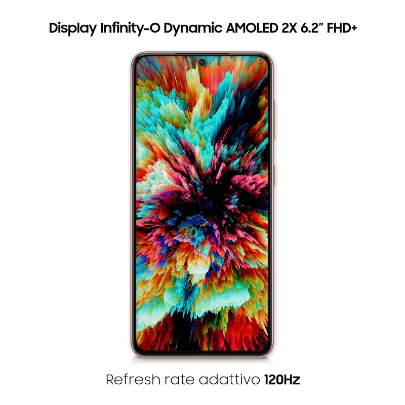 Samsung Galaxy S21 5G SM-G991B 15,8 cm (6.2 Zoll) Dual-SIM Android 11 USB Typ-C 8 GB 256 GB 4000 mAh Violett