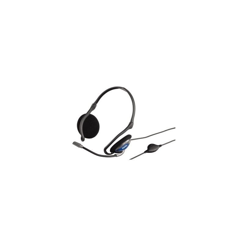 Hama Headset CS-498 Wired Calls Music Black