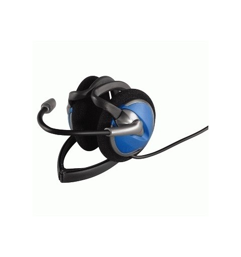 Hama Headset CS-498 Auricolare Cablato Musica e Chiamate Nero
