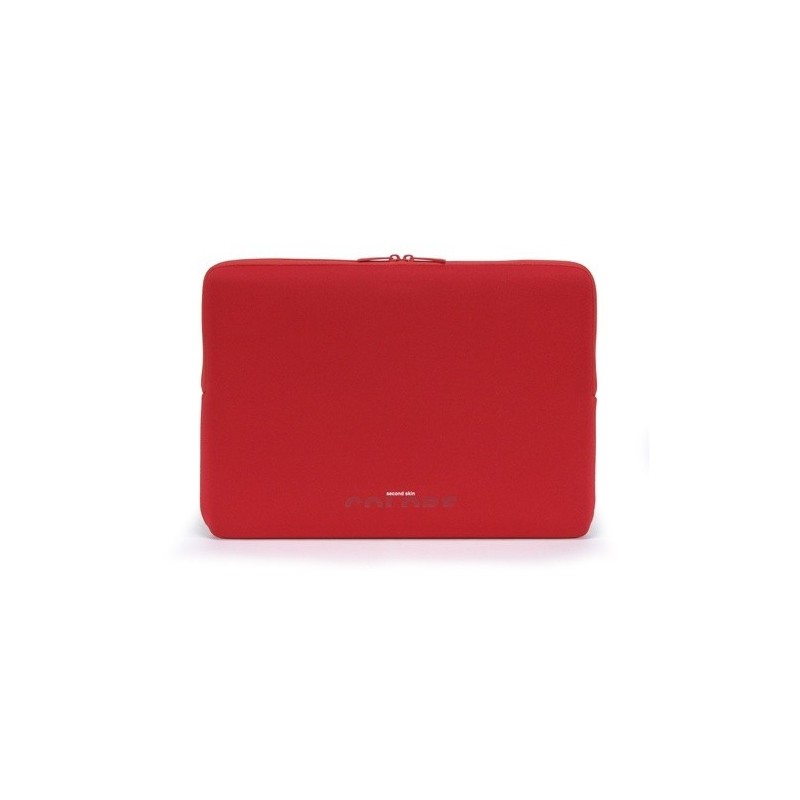 Tucano 14.1" Colore Sleeve maletines para portátil 35,8 cm (14.1") Funda Rojo